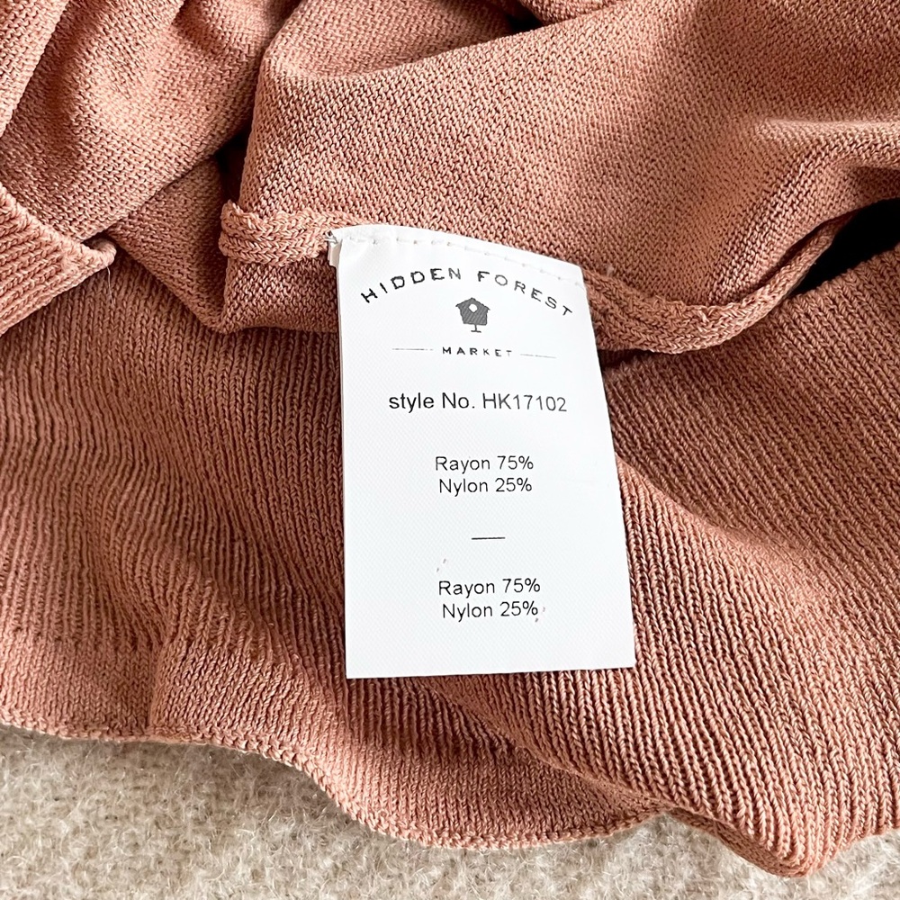 Hidden Forest Market Backless Knit Top - Picture 9 of 11